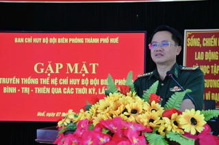 35 năm nghĩa tình Bộ đội Biên phòng Bình - Trị - Thiên