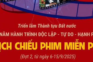 Chiếu phim miễn phí tại Triển lãm Thành tựu đất nước