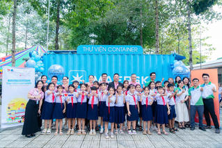 C.P. Việt Nam đồng hành cùng dự á "thư viện container" năm thứ ba liên tiếp