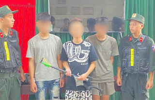 Ninh Bình: Phát hiện 3 đối tượng tàng trữ vũ khí tự chế trái phép