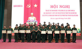 Quân đoàn 34 tuyên dương, khen thưởng cán bộ, chiến sĩ tham gia nhiệm vụ A80