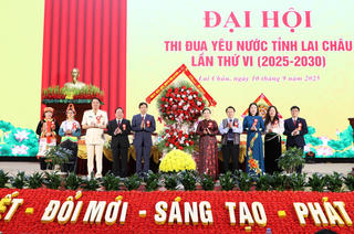 Lai Châu tổ chức Đại hội thi đua yêu nước lần thứ VI giai đoạn 2025 – 2030