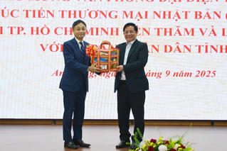 UBND tỉnh An Giang tiếp và làm việc với Văn phòng Đại diện JETRO 
