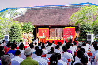 Trang trọng Lễ giỗ Chủ tịch Hồ Chí Minh lần thứ 56