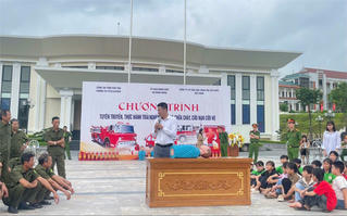 Phú Thọ: Người dân xã Đoan Hùng được trải nghiệm kỹ năng chữa cháy và cứu nạn cứu hộ