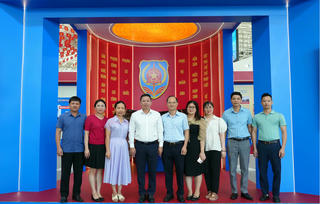 Không gian trưng bày của Bộ Tư pháp tại Triển lãm thành tựu Đất nước gây ấn tượng mạnh