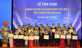 Thanh Hóa dự kiến khen thưởng gần 100 doanh nghiệp, doanh nhân tiêu biểu năm 2025