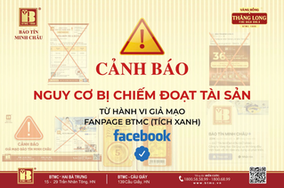 Cảnh báo tình trạng giả mạo Facebook Bảo Tín Minh Châu tích xanh lừa đảo khách hàng mua vàng 
