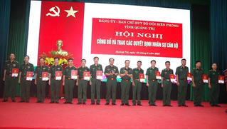 30 cán bộ BĐBP Quảng Trị nghỉ hưu trước tuổi theo Nghị định 178