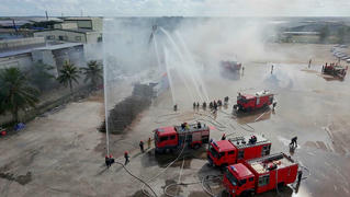 Quảng Trị thực tập phương án chữa cháy và cứu nạn, cứu hộ cấp tỉnh năm 2025