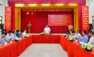 Phó Chủ tịch Quốc hội Vũ Hồng Thanh làm việc tại Quảng Ninh