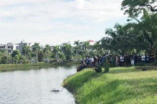 Phát hiện thi thể nam giới tại hồ Bách Việt (Bắc Ninh)