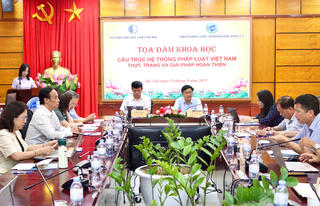 Hoàn thiện cấu trúc hệ thống pháp luật Việt Nam 