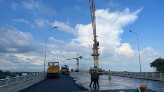 Cầu Phong Châu mới sắp khánh thành, nối lại huyết mạch giao thương vùng Đất Tổ