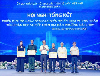 Đưa công nghệ thực sự đi vào cuộc sống tại phường Bãi Cháy (Quảng Ninh)