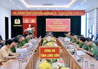 Công an tỉnh Lạng Sơn lên phương án bảo đảm an ninh, trật tự Đại hội Đảng bộ tỉnh