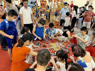 Nhiều trải nghiệm thú vị dành cho các em thiếu nhi tại Lễ hội Trung thu 2025