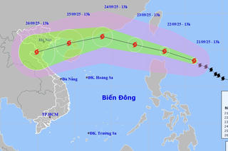 Tối mai, bão Ragasa sẽ đi vào Biển Đông