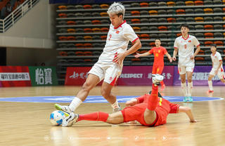Đội tuyển futsal Việt Nam thắng futsal Trung Quốc 7-2 