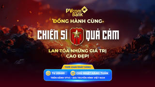 PVcomBank đồng hành cùng chương trình Chiến Sĩ Quả Cảm 2025
