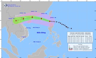 Đêm nay siêu bão Ragasa sẽ vào biển Đông, có thể mạnh hơn bão Yagi