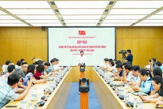 Văn kiện Đại hội đại biểu Đảng bộ TP Hải Phòng: Xây dựng công phu, kỹ lưỡng, kết tinh của trí tuệ tập thể
