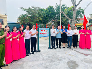 Phường An Phong khánh thành nhiều công trình chào mừng Đại hội Đảng bộ TP Hải Phòng