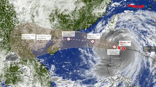 Siêu bão số 9 Ragasa thuộc nhóm siêu bão mạnh nhất trên Biển Đông