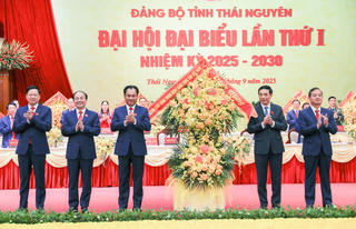 Ông Trịnh Việt Hùng giữ chức Bí thư Tỉnh ủy Thái Nguyên nhiệm kỳ 2025 - 2030