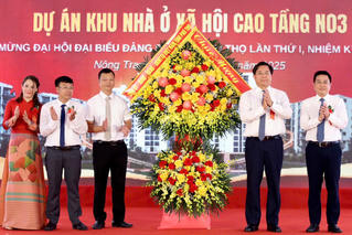 Phú Thọ: Khởi công khu nhà ở xã hội cao tầng tại phường Nông Trang