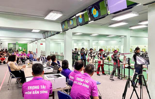  300 vận động viên bắn súng tham dự giải vô địch quốc gia 2025