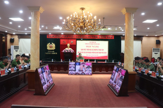 Công an TP Hà Nội triển khai công tác ứng phó với siêu bão Ragasa