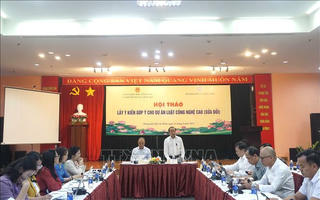 Hoàn thiện hành lang pháp lý thúc đẩy lĩnh vực công nghệ cao