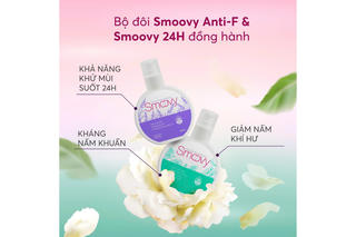 Ra mắt Smoovy Anti-F & Smoovy 24H: Vũ khí mới cho phụ nữ