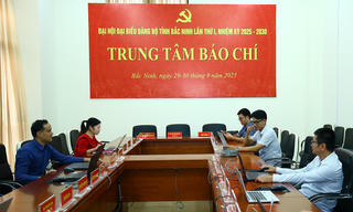Trung tâm Báo chí sẵn sàng cho Đại hội Đảng bộ Bắc Ninh lần thứ I