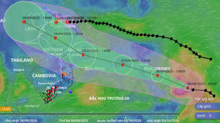 Bản tin tổng hợp 25/09: Bão Bualoi tăng cấp, đổ bộ vào Biển Đông đêm mai (26/9)