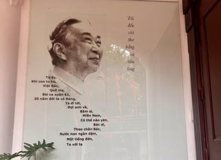 Bảo tàng Tố Hữu tái hiện cuộc đời ông như một câu chuyện thơ