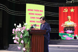 Phó Chủ tịch Quốc hội Lê Minh Hoan: Xây dựng nông thôn mới là hành trình làm cho nông thôn trở thành nơi đáng sống