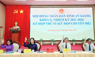 HĐND tỉnh An Giang thông qua nhiều Nghị quyết thúc đẩy kinh tế - xã hội trong những tháng cuối năm