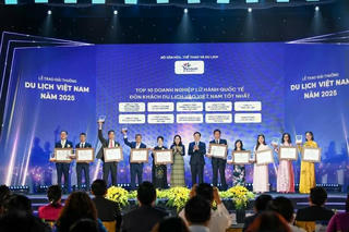 113 tập thể được vinh danh tại Giải thưởng Du lịch Việt Nam năm 2025
