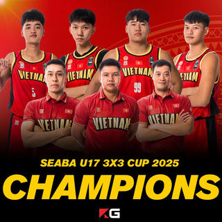 U17 Nam Việt Nam vô địch SEABA U17 3x3 Cup 2025
