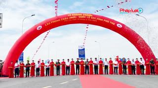 Khánh thành cầu Phong Châu mới: Thành quả của tốc độ, kỷ luật và quyết tâm