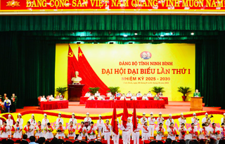 Ninh Bình tổng duyệt chương trình Đại hội đại biểu Đảng bộ tỉnh lần thứ I, nhiệm kỳ 2025 - 2030