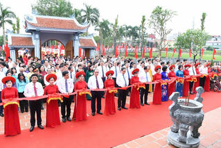 Khánh thành Khu lưu niệm Trưởng Ban Thường trực Quốc hội Bùi Bằng Đoàn
