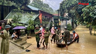 Thanh Hóa: Tình hình mưa bão diễn biến phức tạp, các cấp chính quyền đang quyết liệt ứng phó 