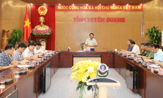 Bí thư tỉnh Tuyên Quang: Ưu tiên số một là cứu người, cứu dân
