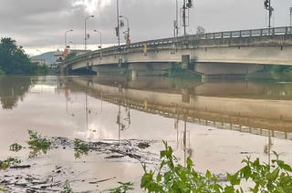 Lũ trên các sông ở Thanh Hóa đã đạt đỉnh, độ rủi ro thiên tai cảnh báo cấp 3