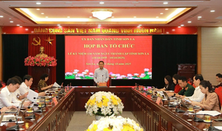 Sơn La: Họp Ban tổ chức Lễ kỷ niệm 130 năm Ngày thành lập tỉnh