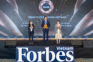 Vinamilk đứng đầu top 25 thương hiệu dẫn đầu 2025 của Forbes Việt Nam