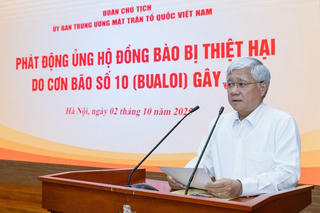 Hơn 670 tỷ đồng ủng hộ và đăng ký ủng hộ đồng bào bị thiệt hại do cơn bão số 10 